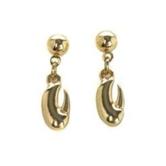 New Without Tags Iconic Friends Lobster Claw Earrings